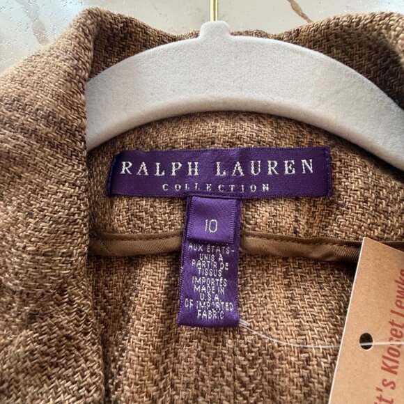Ralph Lauren Collection Linen Blazer - Picture 3 of 12